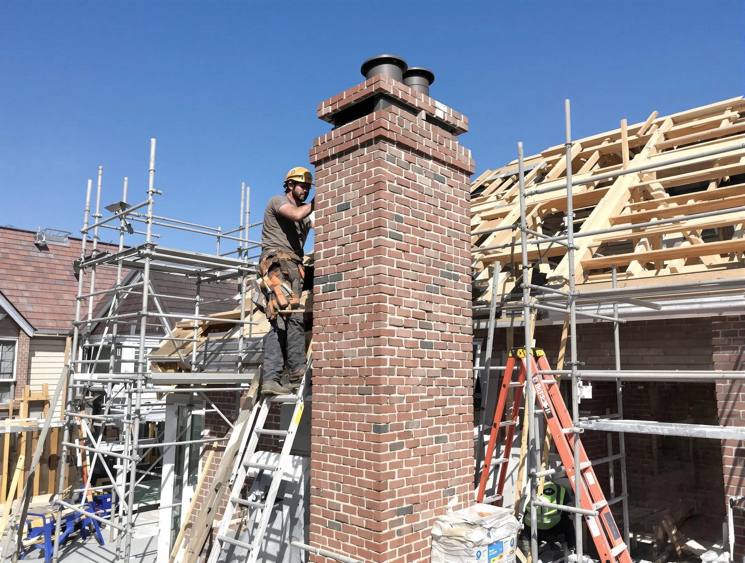 New chimney installation completed by East Point Chimney Sweep in East Point, GA