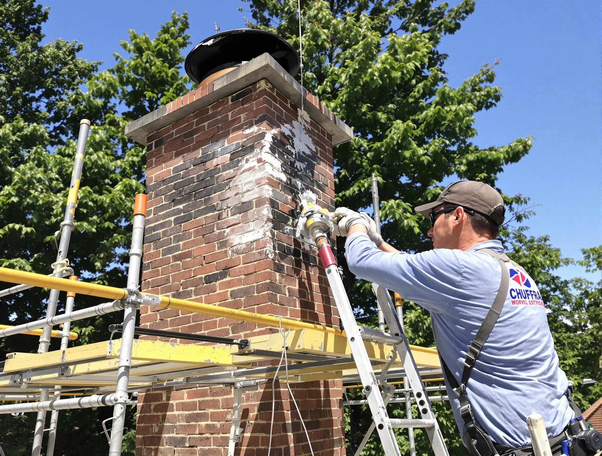 Structural chimney repair by East Point Chimney Sweep in East Point, GA