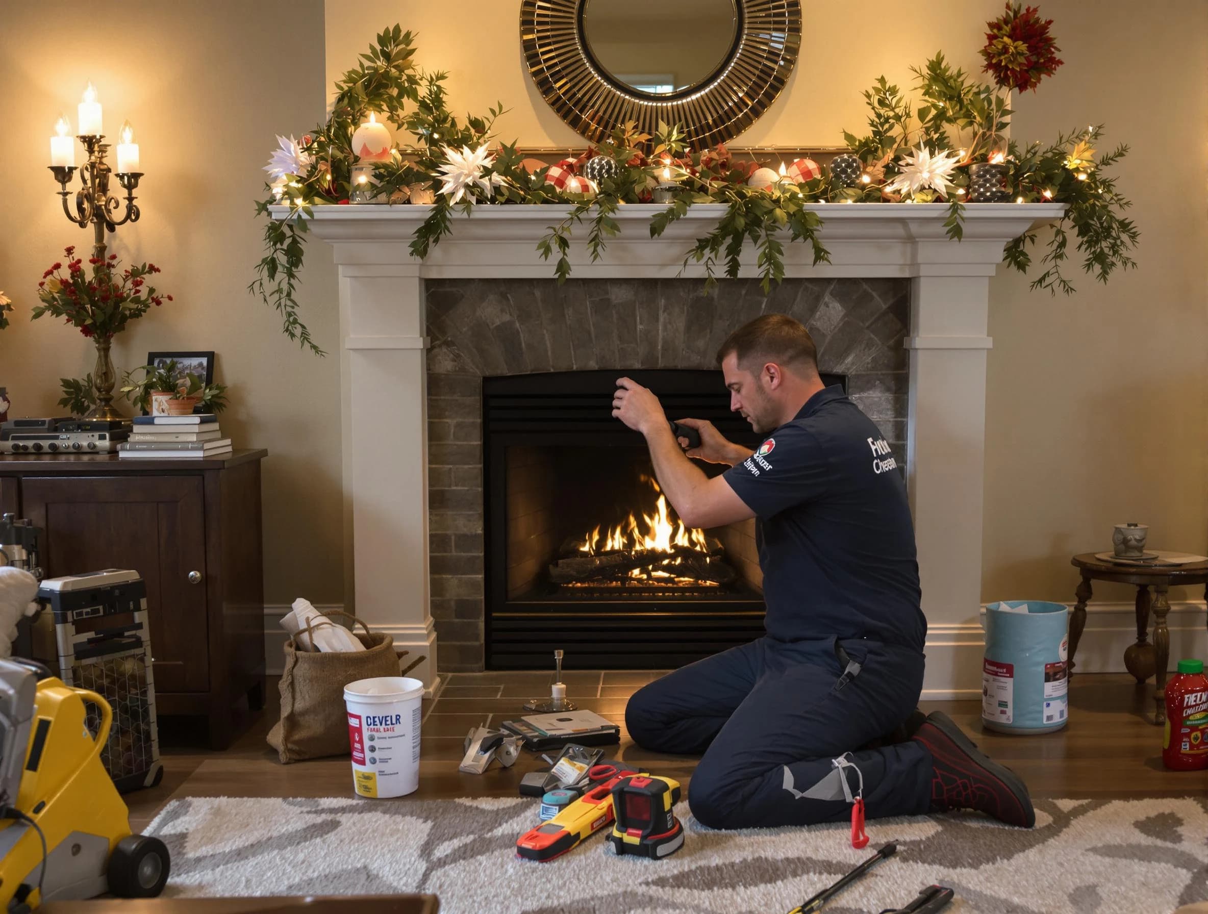 East Point Chimney Sweep offering fireplace maintenance services in East Point, GA