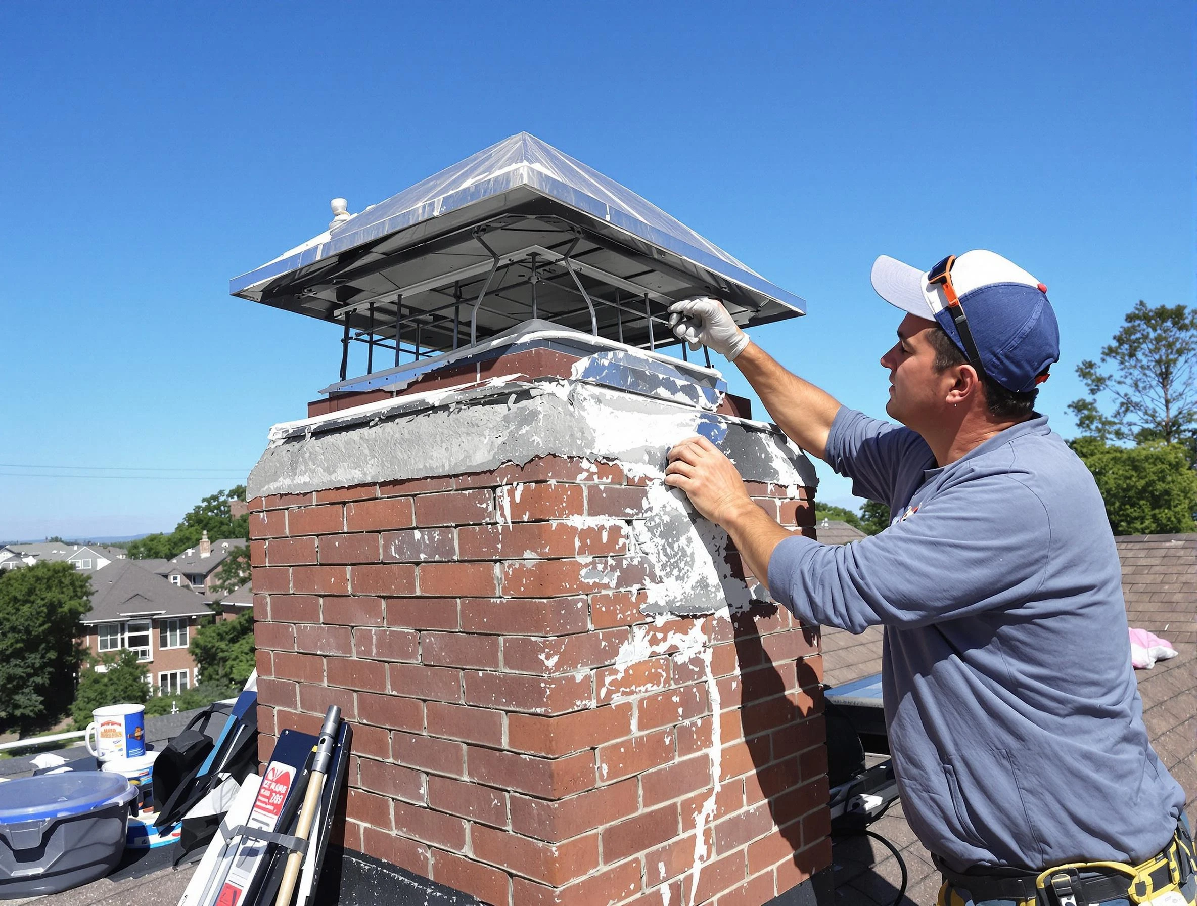 Chimney Crown Services service in East Point, GA